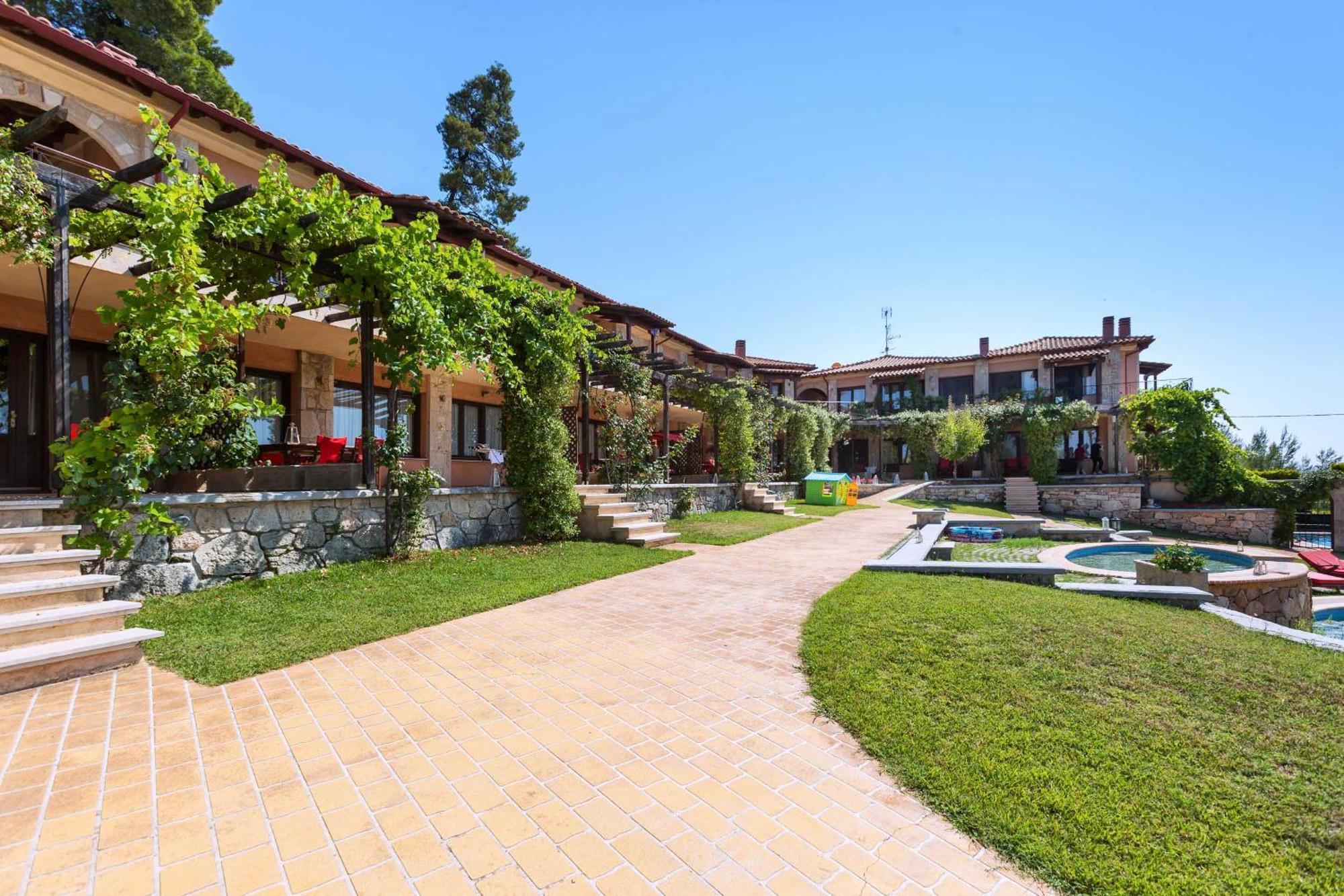 Akritas Ef Zin Villas & Suites Paliouri Esterno foto